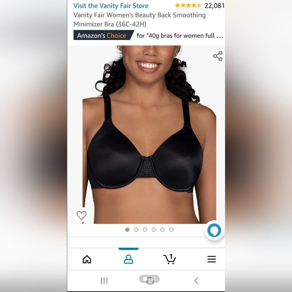 Vanity Fair bra 44DDD